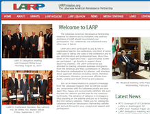 Tablet Screenshot of larpmission.org